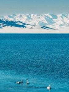 Sayram Lake: A Jewel of Pristine Blue Waters